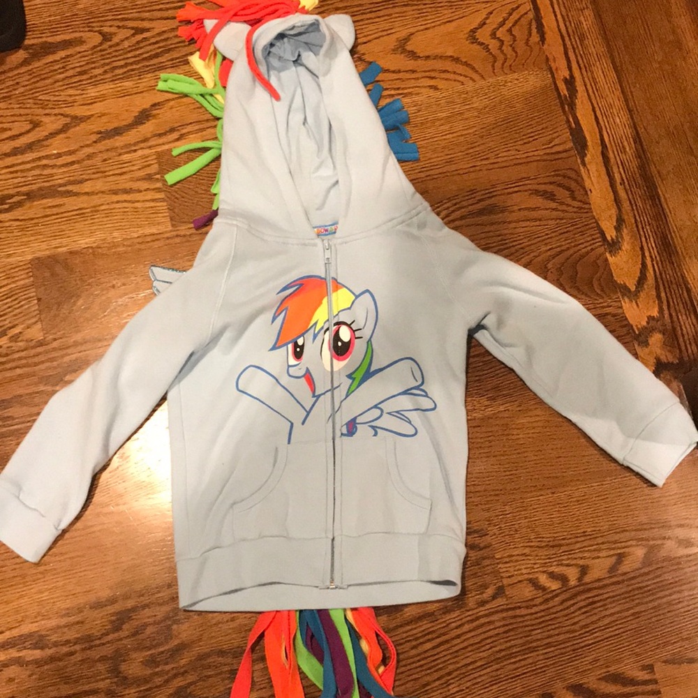 Rainbow dash hoodie